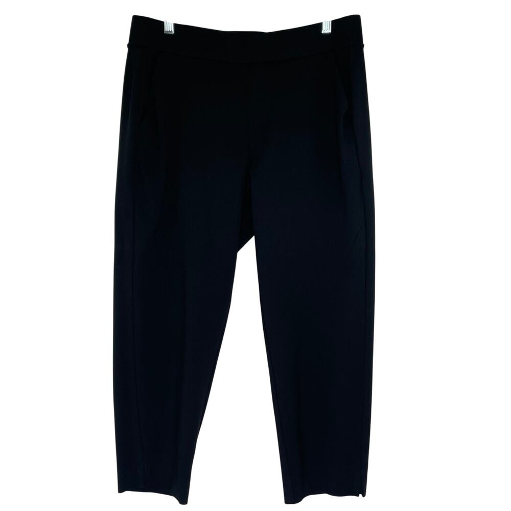 Torrid black dressy cropped pants women's size 1R career wear